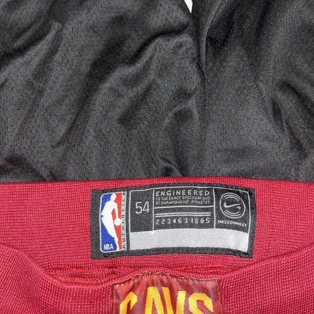 Men's NBA Nike Connect Cleveland Cavaliers Pinstripe Basketball Shorts Sz 54 - Picture 6 of 8